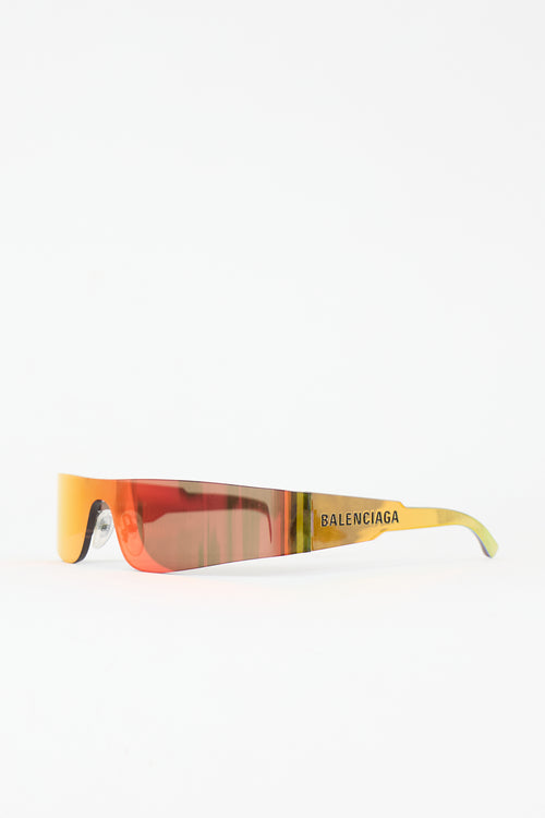 Balenciaga BB041S Reflective Sunglasses