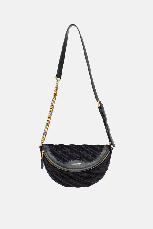 Balenciaga Velvet XS Souvenir Belt Bag