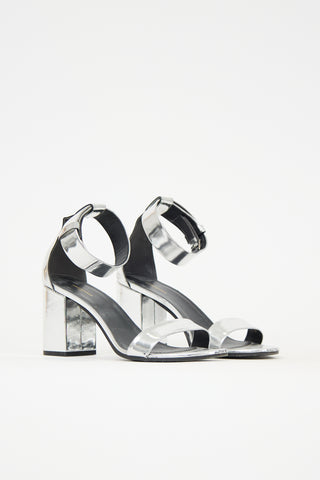 Balenciaga Patent Leather Sandal