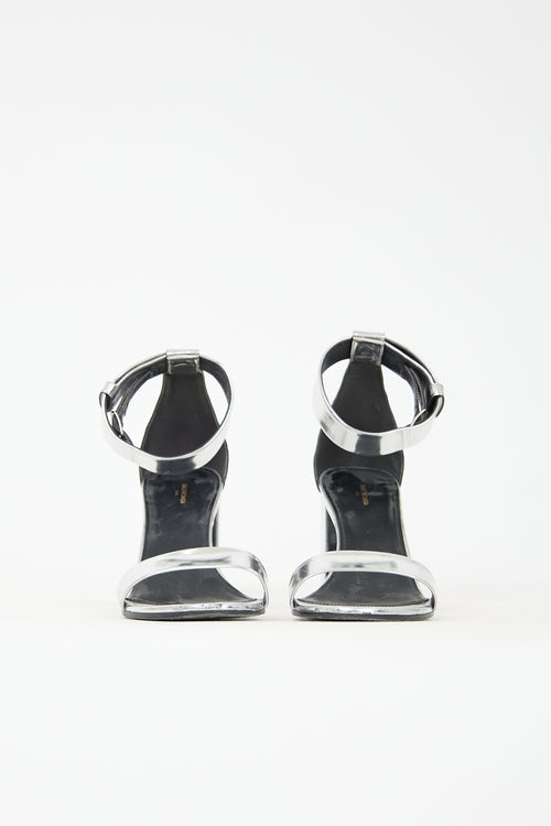 Balenciaga Patent Leather Sandal