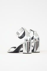Balenciaga Patent Leather Sandal