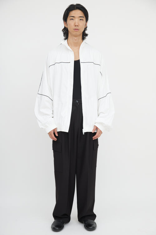 Balenciaga 2020 Logo Windbreaker Jacket