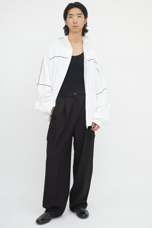 Balenciaga 2020 Logo Windbreaker Jacket