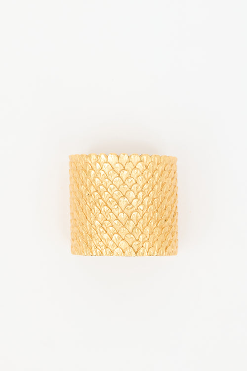 Balenciaga Textured Cuff
