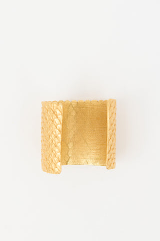 Balenciaga Textured Cuff