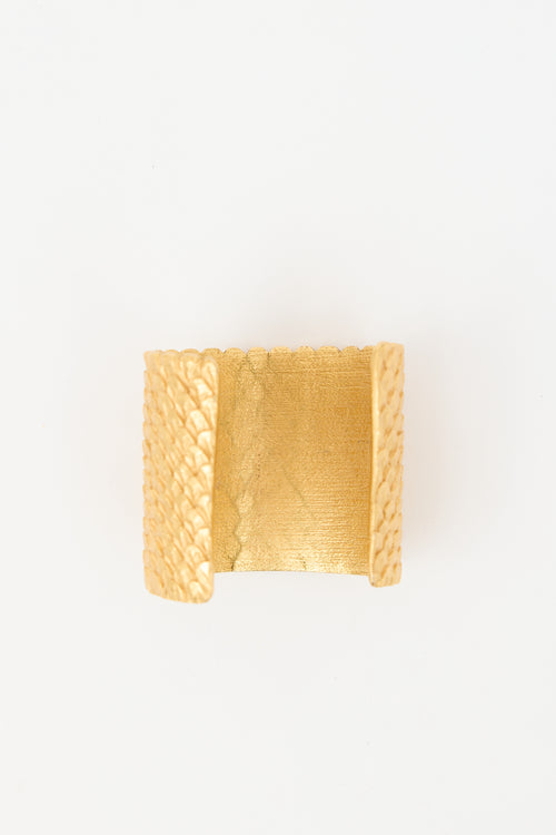 Balenciaga Textured Cuff