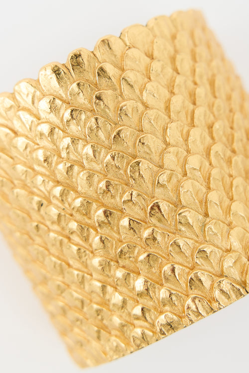 Balenciaga Textured Cuff