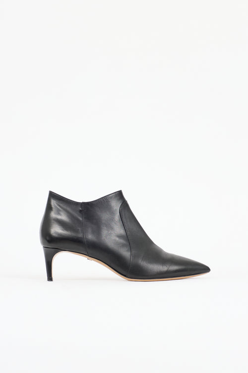 Bally Leather Heeled Ankle Boot