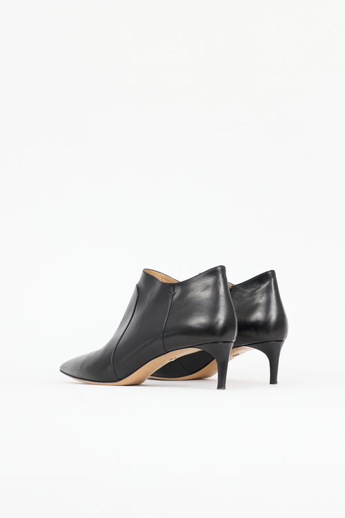 Bally Leather Heeled Ankle Boot