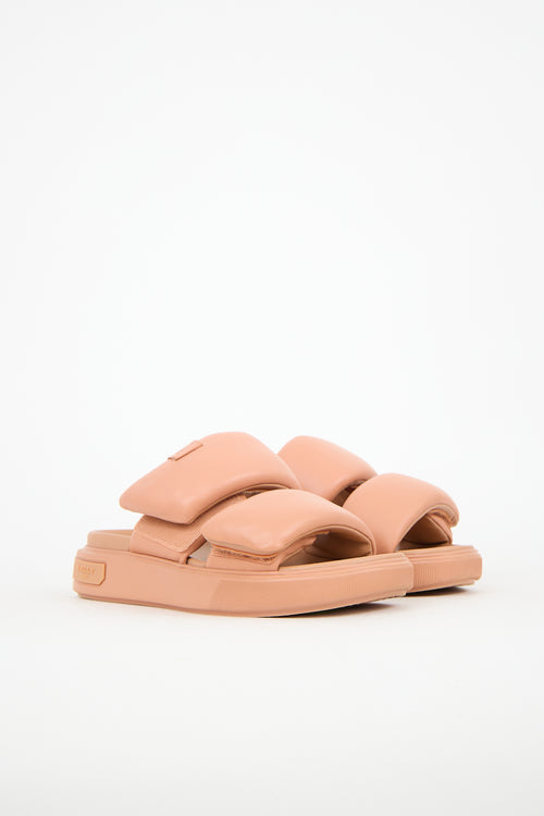 Bally Leather Joey Slide