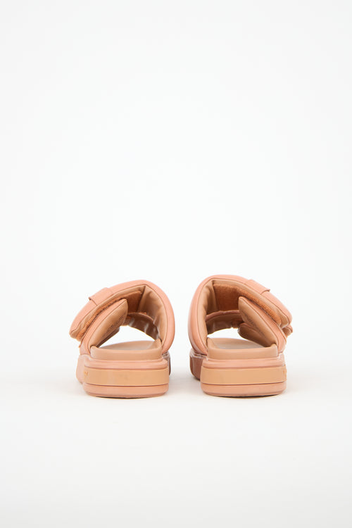 Bally Leather Joey Slide