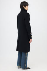 Balmain Wool & Cashmere Coat