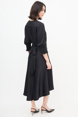 Ba&sh Hi-Low Wrap Dress
