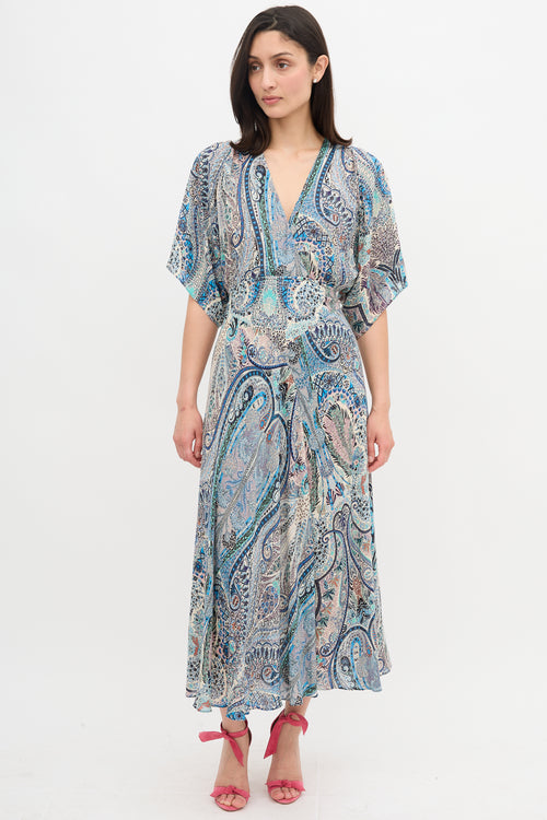 Ba&sh Paisley Mousseline Dress
