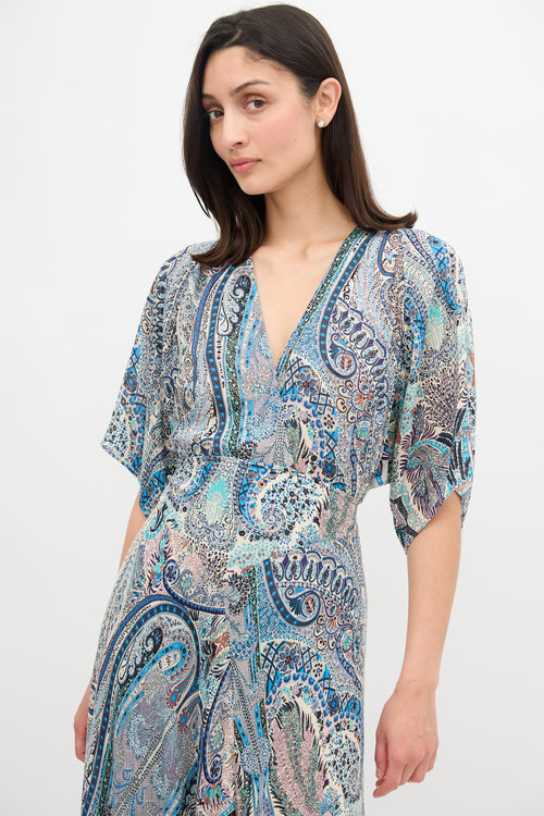 Ba&sh Paisley Mousseline Dress