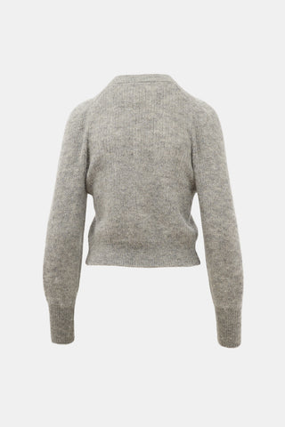 Ba&sh Mohair Blend Baylor Cardigan