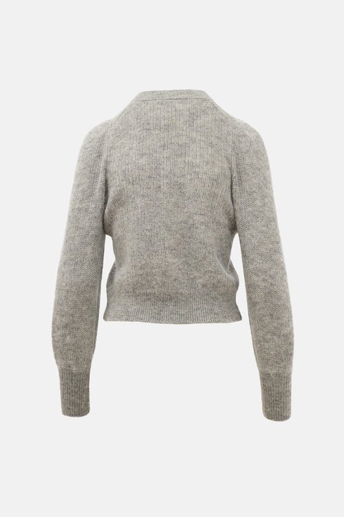 Ba&sh Mohair Blend Baylor Cardigan