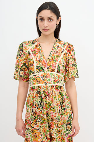 Ba&sh Floral Benja Dress