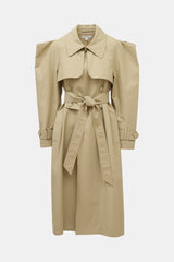 Beaufille Pointed Shoulder Trench Coat