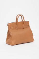 Hermès 2001 Gold Courchevel HAC 32 Bag