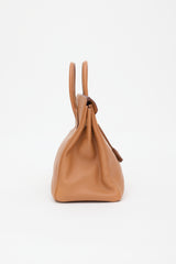 Hermès 2001 Gold Courchevel HAC 32 Bag