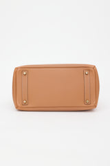 Hermès 2001 Gold Courchevel HAC 32 Bag