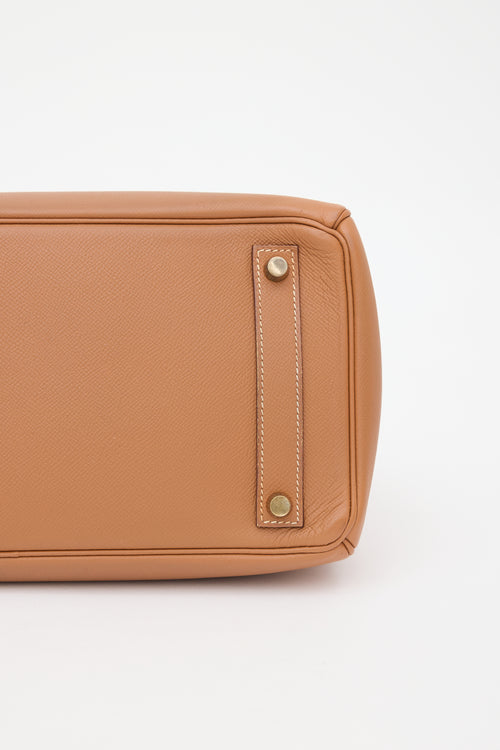 Hermès 2001 Gold Courchevel HAC 32 Bag
