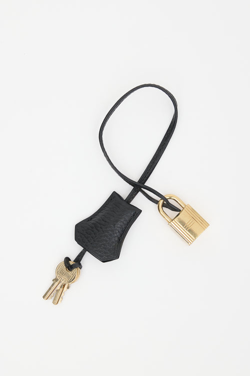 Hermès 2001 Noir Ardennes Birkin 35 Bag