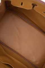 Hermès 1996 Natural Sable Ardennes Birkin 35 Bag