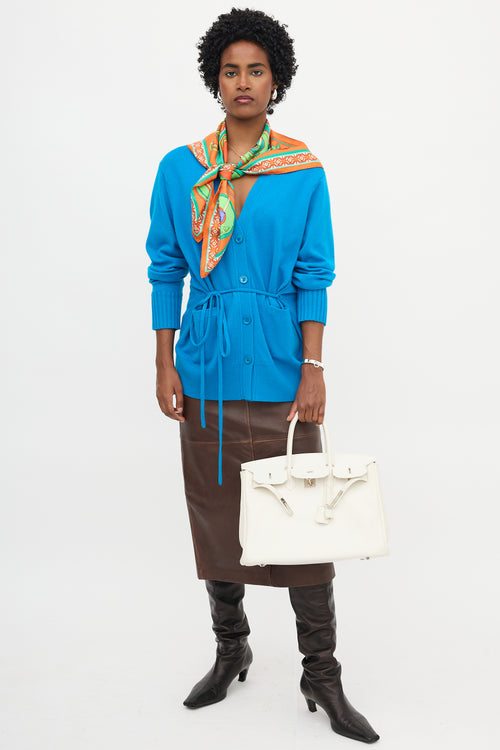 Hermès 2010 Blanc Swift Birkin 35 Bag