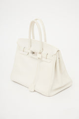Hermès 2010 Blanc Swift Birkin 35 Bag