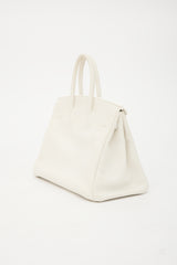 Hermès 2010 Blanc Swift Birkin 35 Bag