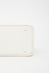 Hermès 2010 Blanc Swift Birkin 35 Bag