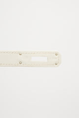 Hermès 2010 Blanc Swift Birkin 35 Bag