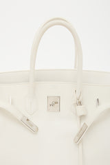 Hermès 2010 Blanc Swift Birkin 35 Bag