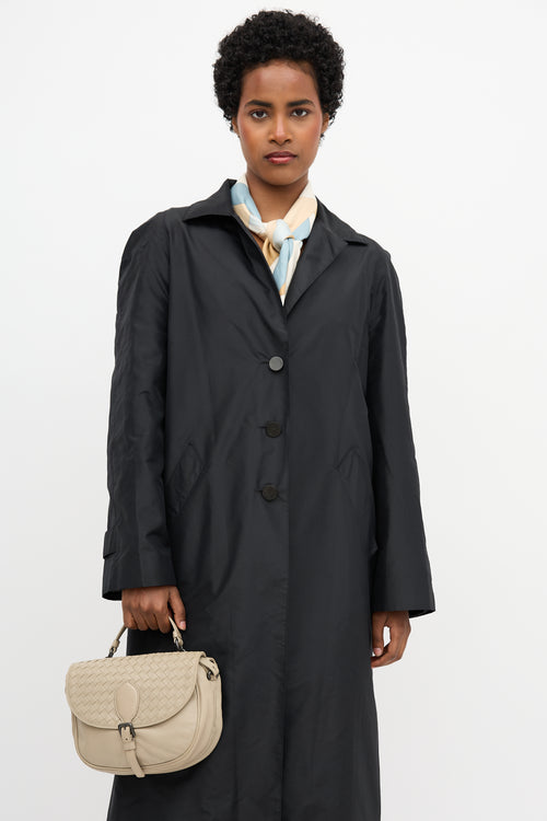 Bottega Veneta Leather Intrecciato Double Sided Bag