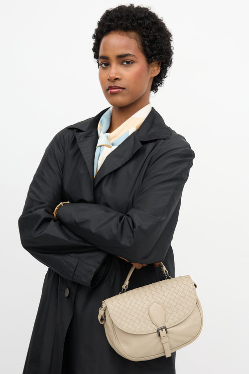 Bottega Veneta Leather Intrecciato Double Sided Bag