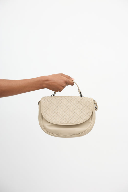 Bottega Veneta Leather Intrecciato Double Sided Bag