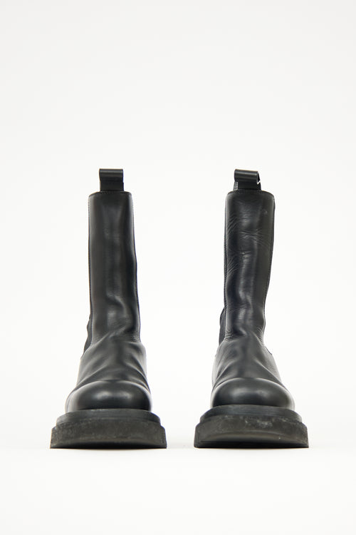 Bottega Veneta Leather Lug Chelsea Boot