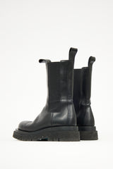 Bottega Veneta Leather Lug Chelsea Boot
