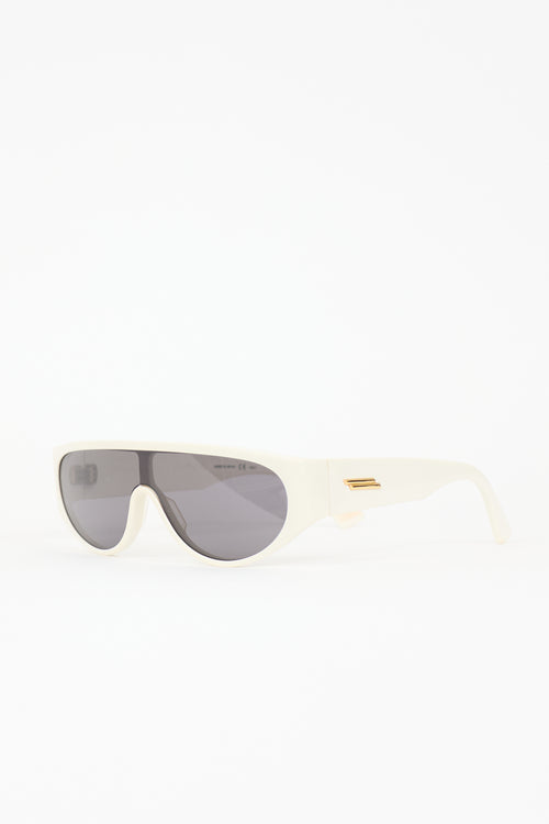 Bottega Veneta BV1027S Shield Sunglasses