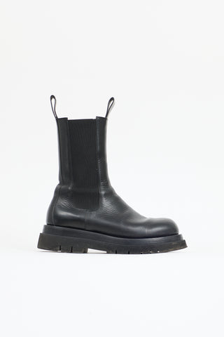 Bottega Veneta Leather Lug Chelsea Boot