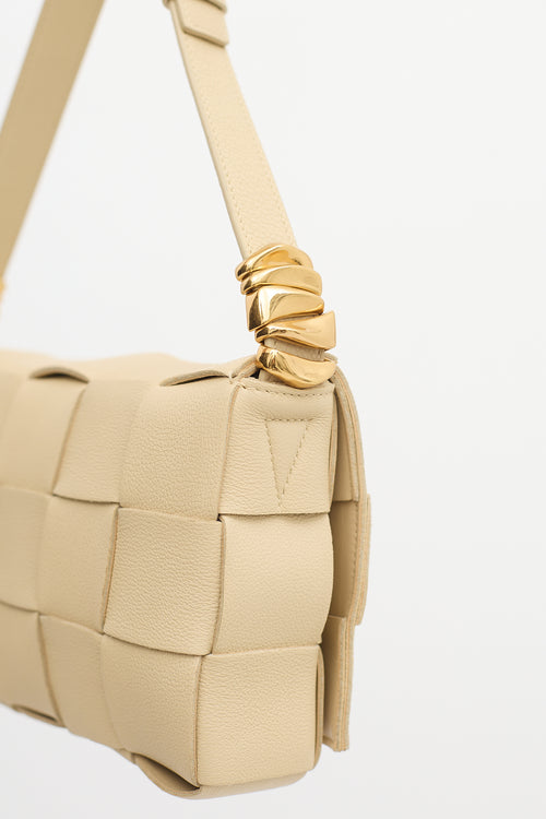 Bottega Veneta Leather Intreccio Cassette Crossbody Bag