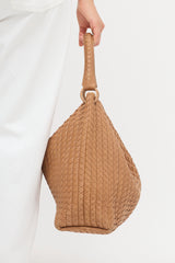 Bottega Veneta Leather Intrecciato Large Natte Tote Bag