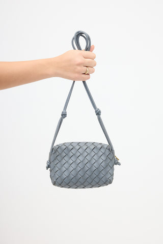 Bottega Veneta Intrecciato Leather Mini Loop Bag