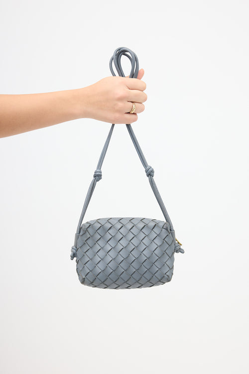 Bottega Veneta Intrecciato Leather Mini Loop Bag