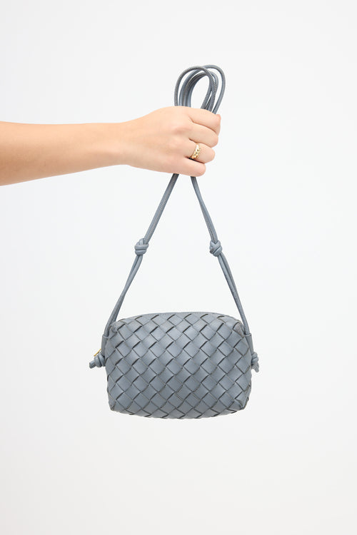 Bottega Veneta Intrecciato Leather Mini Loop Bag