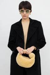 Bottega Veneta Shearling Mini Jodie Bag