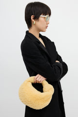 Bottega Veneta Shearling Mini Jodie Bag