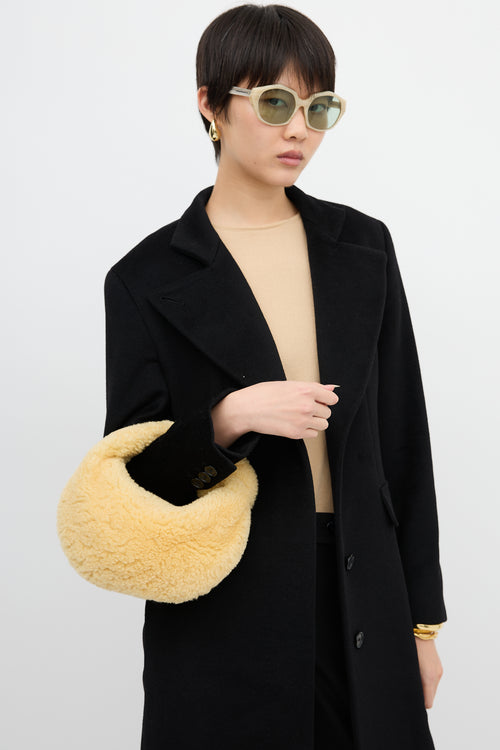 Bottega Veneta Shearling Mini Jodie Bag